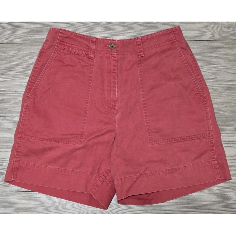 Vintage Lauren Ralph Lauren LRL Chino Shorts Womens Size 4 Pink 5" Inseam Preppy